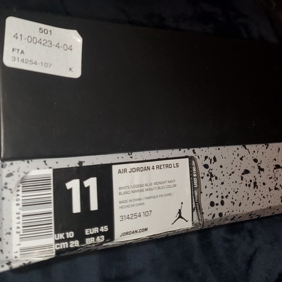 Authentic Jordan Retro 4 LS Send offers - Picture 2 of 8